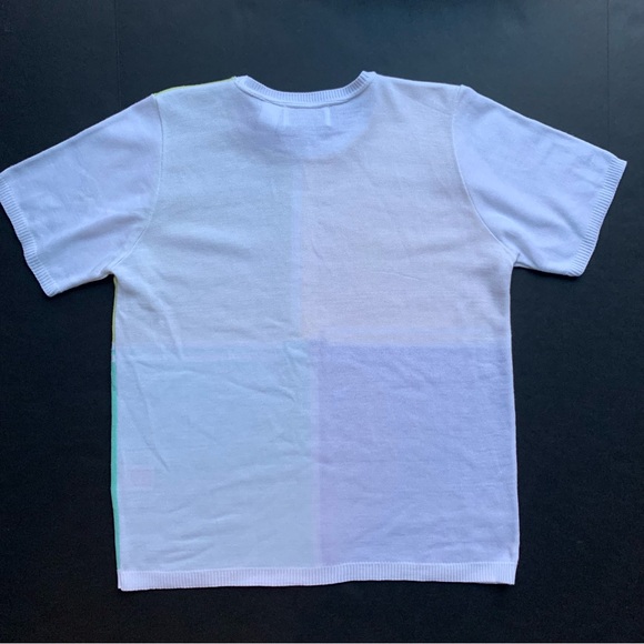 m o d :: Retro Vintage Geometric Artsy Knit Top - Picture 4 of 8